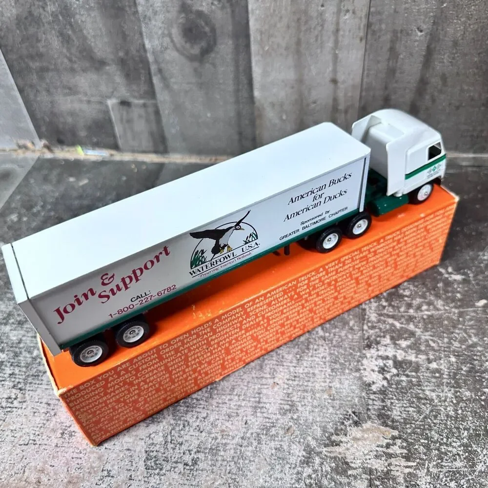 Winross A&S Trucking Services Waterfowl USA Tractor Truck & Trailer 1/64 Diecast